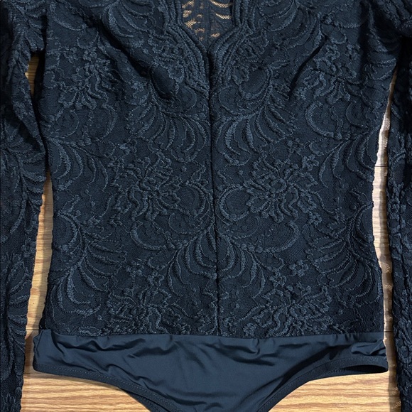 Bebe Midnight Lace Bodysuit - Picture 3 of 4